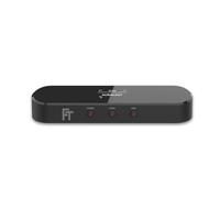 FeinTech BT200 Bluetooth 5.4 Audio Transmitter Transmisor con Auracast, aptX Adaptive, pantalla OLED, Toslink Passthrough, USB