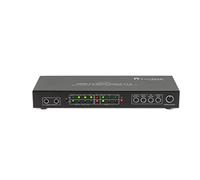 FeinTech Divisor de conmutación matricial HDMI 2.0 VMS02400, 2 entradas, 4 salidas, extractor de audio 4K 60 Hz HDR