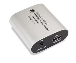 FeinTech VMA00201 HDMI-ARC Adaptador Audio de TV con decodificador Dolby Digital 5.1 Convertidor para Auriculares Altavoces Sistema Estéreo con Control de Volumen Paso de la Barra de Sonido Soundbar