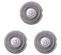 Feiouna 3 cabezales universales de repuesto para afeitadora modelo FR6, color plateado