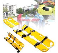 Feiphla Camilla MóVil Plegable, Tablero EMT, Camilla De Rescate De Piscina, InmovilizacióN De Camilla, Tablero De La Columna, Longitud Ajustable, con Correas De Seguridad