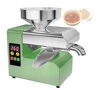 Feiphla MáQuina AutomáTica De Prensa De Aceite De 820w/1000w, Expulsor De Aceite De Acero Inoxidable, Extractor De Aceite De Nuez FríA/Caliente para Coco, Ricino,Hogar R6S