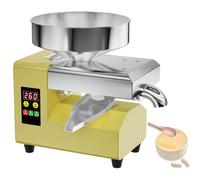 Feiphla Molino Inteligente De Aceite De Oliva, con Rendimiento De 6 Kg/H A 9 Kg/H, Prensa AutomáTica De Aceite De 820 W/1100 W, para Uso Comunitario 9kg/H R8S