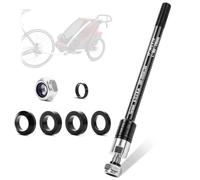 Feirdhoo Adaptador de eje tubular para bicicleta M12 x 1,0 (160 - 178 mm), para acoples Qeridoo, Croozer y Thule