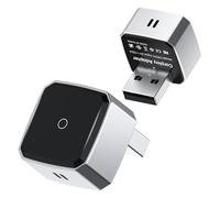 FEisca Mini Adaptador inalámbrico carplay para Apple - USB Plug and Play, Compatible iOS 10+ y Coches con Car Play Desde 2016, y Material de aleación de alumini