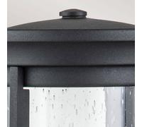 FEISS Aplique de exterior Merrill en negro True