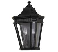 FEISS Aplique exterior Cotswold Lane negro semilinterna