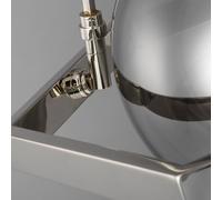FEISS Colgante Harper pantallas vidrio gris humo, 1 luz