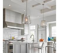 FEISS Con suspensión de cadena - lámpara colgante Harrow