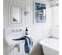 FEISS Lámpara de pared para baño Huguenot Lake, 1 brazo