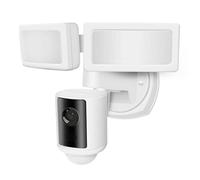 Feit Electric Foco de cámara Inteligente para Exteriores con Sensor de Movimiento, luz Blanca de Seguridad para Exteriores con Video, 1080p HD, Almacenamiento de Tarjeta Micro SD de 128 GB, Audio