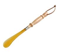 FEITAOOZ Calzador de Madera, Calzador de Madera Mango, para Personas Mayores y Personas con Movilidad Reducida