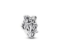 Feitery Compatible con colgantes Pandora Halloween cuentas luminosas de Todos los Santos para mujer, Plata de ley