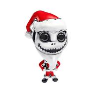 Feitery Compatible con colgantes Pandora Halloween cuentas luminosas de Todos los Santos para mujer, klein, Plata de ley