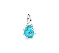 Feitery Santa Charms Compatibles con Pandora Brazaletes de Cuentas de Bead Charm para mujer de Navidad, Plata de ley