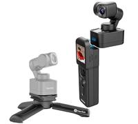 Feiyu Pocket 3 con Control Remoto - Cámara Vlog 4K de Bolsillo con Gimbal de 3 Ejes, Gran Angular de 120°, Apertura f/2.0, Ideal para Youtube, TikTok y videoblogs