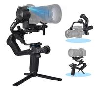 FeiyuTech [Oficial] SCORP 2 Estabilizador de Cámara Reflex - Gimbal de 3 Ejes para Canon, Sony, Panasonic, Nikon y Fujifilm, Soporta 2,5 kg, con Pantalla Táctil y 13 h de Autonomía