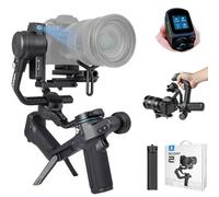 FeiyuTech SCORP 2 Gimbal Estabilizador para DSLR y cámaras sin Espejo Canon/Sony/Panasonic/Nikon/Fujifilm, 3-Axis Cámara Gimbal con AI Tracker, 5.5 Libras de Carga útil, Vertical de Disparo