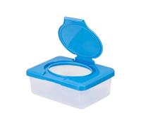 Feizikaw Caja Almacenaje Ropa Dispensador de toallitas Reutilizable y Recargable para el hogar y los Viajes. (Sky Blue, 19. 5X12X7. 5cm)