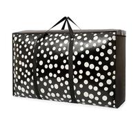 Feizikaw Cajones para Armario Borsa per bagagli in movimento Borsa per traslochi in Tessuto Non Tessuto addensato riporre trapunta Cotone bagagli a Prova di spruzzi imballaggio tenuta (C, One Size)