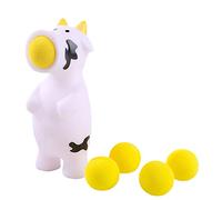 Feizikaw Juego Educativo 4 Años with 5 and Indoor Cow Toys Outdoor -Animal Foam Education (B, One Size)