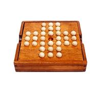 Feizikaw Juegos Niños 3 Años Ajedrez de Diamante Independiente clásico de para niños, Juego de Mesa de un aristócrata, ajedrez Mingqi (Brown, One Size)