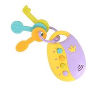 Feizikaw Juguetes Educativos 2 Años Juguetes Control de Coches Música Música Simulación de la Llave de remota Educación de Juguetes (Yellow, One Size)