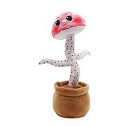 Feizikaw Juguetes Educativos 5 Años Y Dance Can Dolls Can Tongue Twisting and Sing Mushrooms Cartoon Children Electric Mushrooms Talk and Learn Swinging Education (as The Picture Shows, One Size)