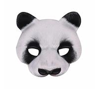 Feizikaw Máscara de Calavera para Halloween Pascua Panda Hood EVA Animal Hood Party Dress Up Props 3D Realista (A, B-A, One Size)