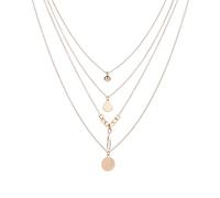 Feizikaw Mujer Collar Plata María Estilo Religioso Vir- Para Mujer Cruz Colgante Collares Colgantes (as show, One Size)