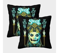 FELASBUID artee gótico Sacerdote - ilustración de fantasía Oscura Fundas Cojines para Sofá 2 Piezas Arte Funda De Almohada Confortable Square Almohada Funda De Almohada Sala Casa Decor 45x45cm