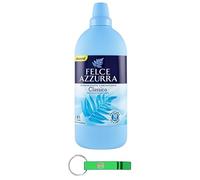 Felce Azzurra Ammorbidente Concentrato Classico - Suavizante concentrado con fragancia inconfundible, 41 lavados, 1025 ml + llavero Beni Culinari gratuito (12 unidades)