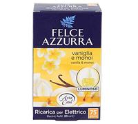 Felce Azzurra Aria Casa - Ambientador de vainilla y Monoi refil, recarga para difusor, 20 ml