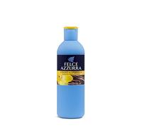 Felce Azzurra - Baño de espuma perfumado de vainilla y ébano, baño de limpieza hidratante suave para piel suave con notas frescas de bergamota, gel de ducha dermatológicamente probado, 650 ml