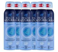 Felce Azzurra Desodorante clásico Idratalc Unisex Spray 48H 150ml (6 unidades)
