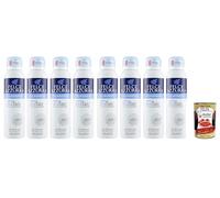 Felce Azzurra - Desodorante en spray Classico fórmula IdraTalk, eficacia 48 horas, sin manchas, 8 x 150 ml + Polpa italiana Gourmet 400 g
