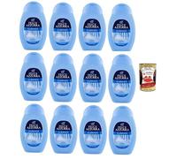 Felce azzurra docciagel classico, gel de ducha para baño energizante y champú con aroma refrescante, 12 x 250 ml + Polpa italiana Gourmet 400 g