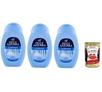 Felce azzurra docciagel classico, gel de ducha para baño energizante y champú con aroma refrescante, 3 x 250 ml + Polpa italiana Gourmet 400 g