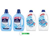 Felce Azzurra Mon Amour - Detergente para ropa (2 x 1595 ml + 2 x 1560 ml + llavero Beni Culinari gratuito)