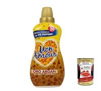 FELCE AZZURRA Mon Amour Blu Mare Ammorbidente Concentrato, Suavizante concentrado, 26 lavados, 650 ml + Italian Gourmet Polpa 400