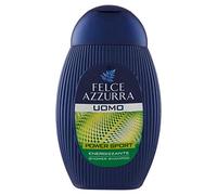Felce Azzurra - Power Sport Shower, Champú de ducha energizante para hombre, 250 ml, paquete de 6