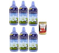 Felce Azzurra Pure Freshness - Suavizante concentrado (6 unidades, 1025 ml + Polpa Gourmet italiano, 400 g)