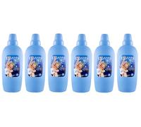 Felce Azzurra - Suavizante para ropa suave (6 unidades, aroma clásico, 30 lavados, 2 L)