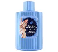 Felce Azzurra - Talco, Polvo Delicado Completamente Natural, Perfume Clásico - Tarro, 200 gr