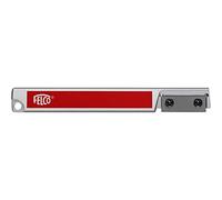 FELCO 906 Herramienta de afilado (piedra de carburo, piedra de afilar para tijeras de jardín, fácil de usar, tamaño compacto, mango de aluminio fundido, carburo de tungsteno, herramienta de afilado)