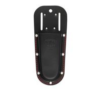 FELCO 910 Black - Funda de piel negra para tijeras de podar con clip para cinturón y lazo, accesorio elegante y práctico para los amantes del jardín, mantiene tus herramientas seguras y a mano en todo