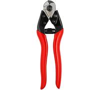 FELCO C7 cortacables de una mano para cortes limpios de hasta 7 mm | Sistema de corte triangular y mangos de acero antideslizantes, para cortar los cables de forma limpia. Swiss Made.