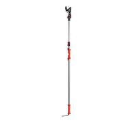 Felco Sierra de poste modelo 290 - 1 revestimiento antiadherente de acero al carbono exterior Ergo Soft Touch Dyneema cuerda giratoria 110-60 grados alcance 1680 mm cerrado 2670 mm poda de árbol