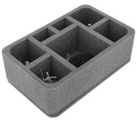 Feldherr Bandeja de Espuma Compatible con Soulblight Gravelords - 7 Compartimentos - Almacene y Transporte con Seguridad hasta 7 Modelos - HS090A015