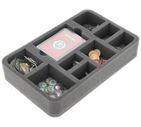 Feldherr Bandeja de Espuma Compatible con Warhammer Underworlds Spitewood - Blood of The Bull - Inserto Medio para miniaturas, Cartas y componentes de Juego - HS050A177